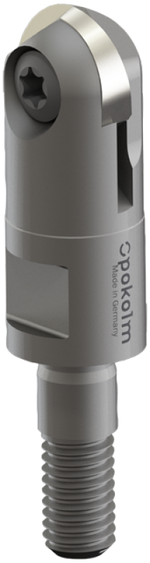 ball nose threaded shank end mill body 10 214 M6