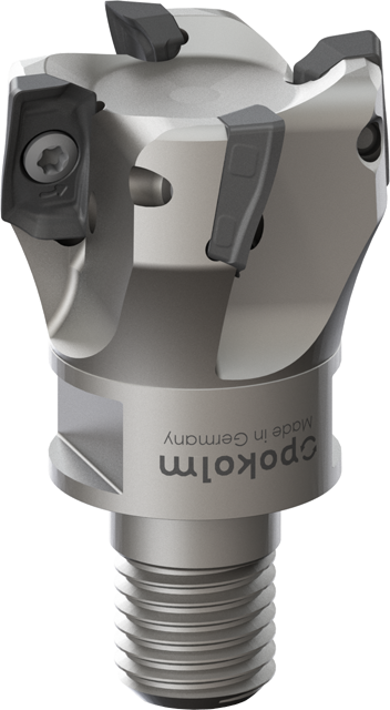 threaded shank end mill body SlotWorxÂ® 2 25 268
