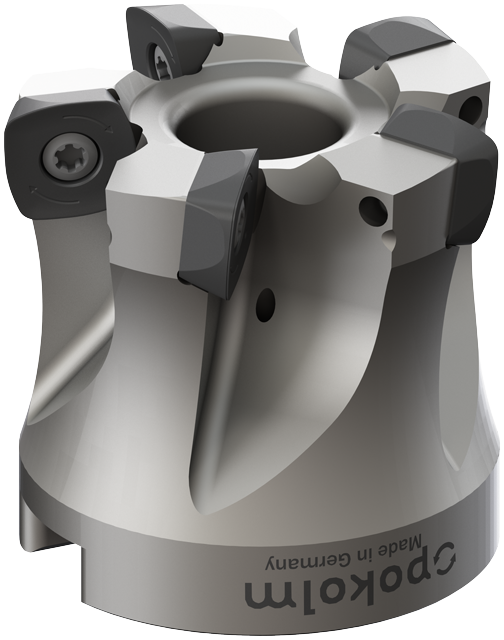 QuadworxÂ® XL shell type milling cutter body 4 42 351